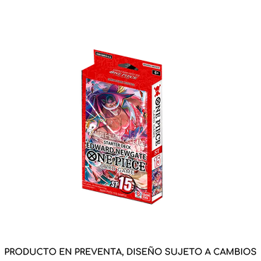 [PREVENTA] One Piece TCG: Starter Deck Edward Newgate (ST15)