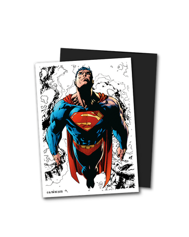 Dragon Shield Sleeves: Standard DUAL- Matte 'Superman Core' Full Color (100 ct.)