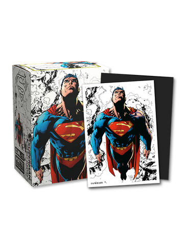 Dragon Shield Sleeves: Standard DUAL- Matte 'Superman Core' Full Color (100 ct.)