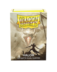 Protectores Dragon Shield - Standard Dual Matte - Valor