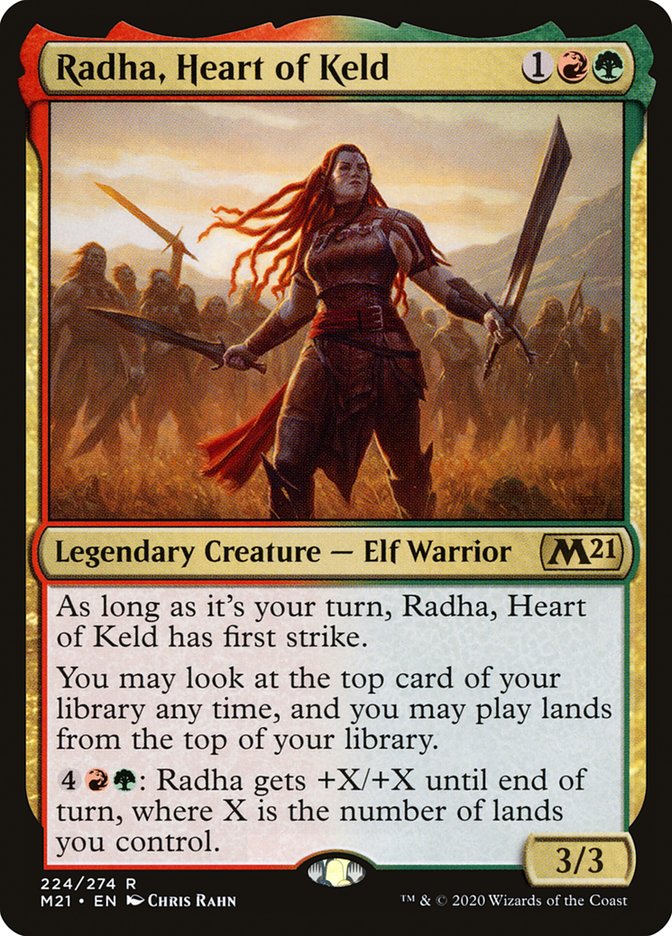 Radha, Heart of Keld [Core Set 2021]