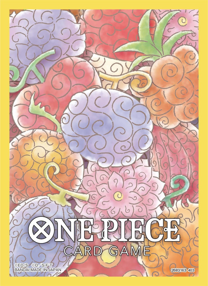 One Piece - Protectores Devil Fruit (Assortment 4) 70und.