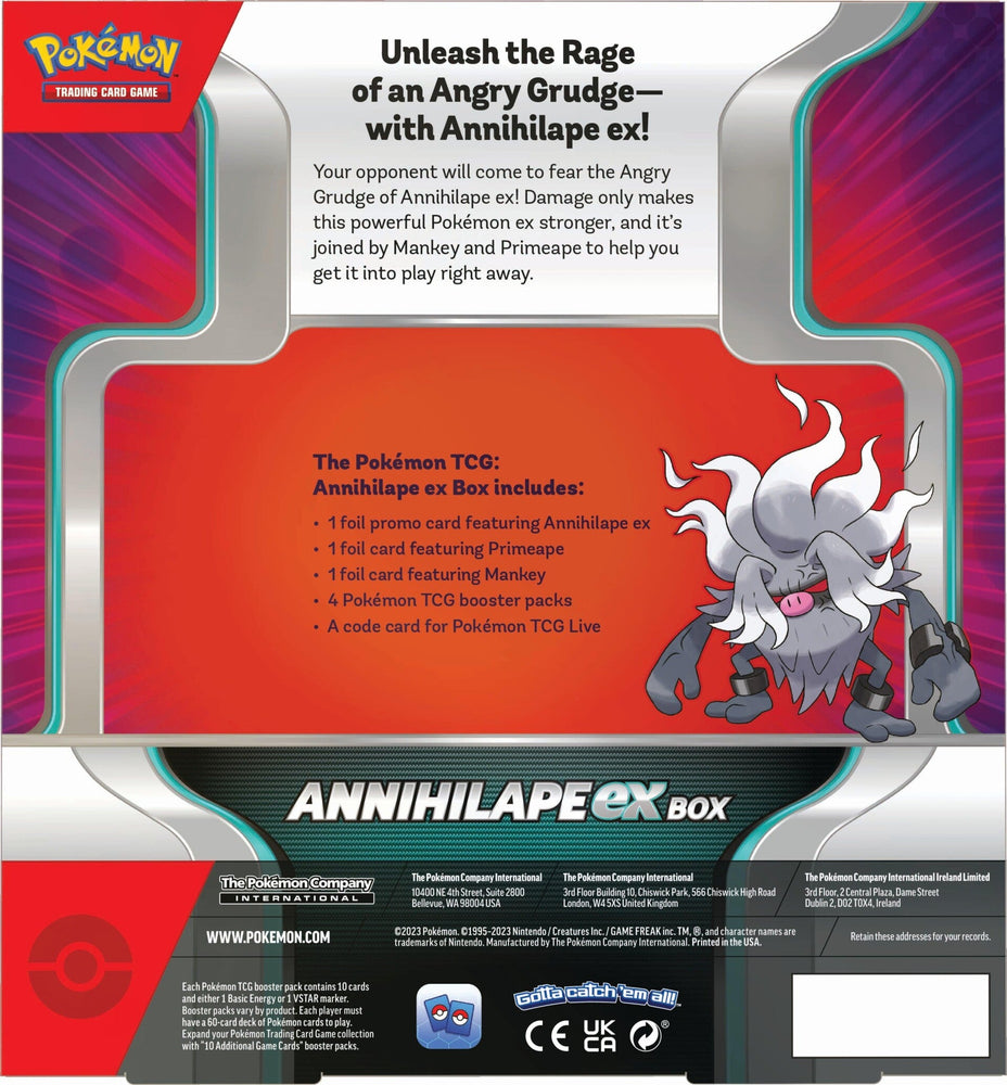 Pokemon TCG - Annihilape ex Box